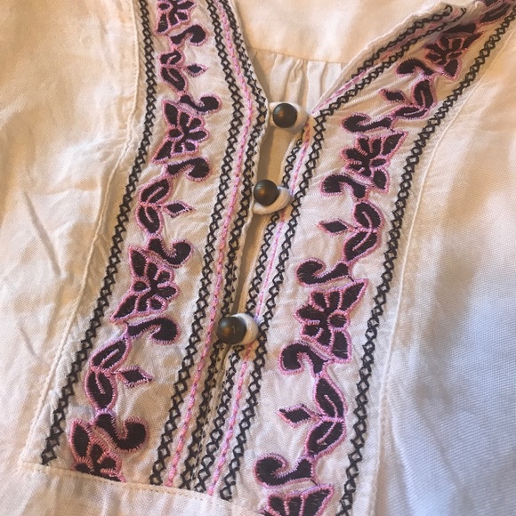 Marigold Indian Tunic - Picture 2 of 3